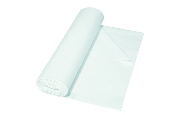 Deiss Premium 16704 Rubbish Bags, 2 1/4 x 1000 mm x 0.06 mm Pack of 25 per roll white - Image 2