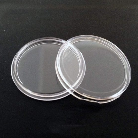Artibetter 50PCS 28mm Plastic Coin Capsules Coin Case Storage Holder Container - Image 2