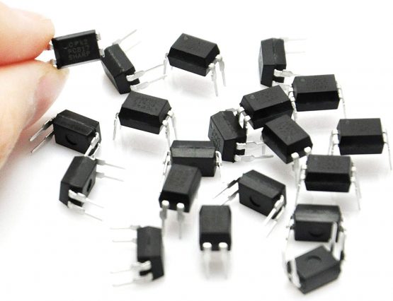 RUNCCI-YUN 60Pcs Optocoupler PC817C 2.54mm Pitch 4 Pins DIP-4 Mounting Photo Coupler for Arduino (Pack of 60) - Image 3