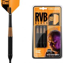 Target Darts Raymond van Barneveld RVB Black 19G Brass Soft Tip Darts Set