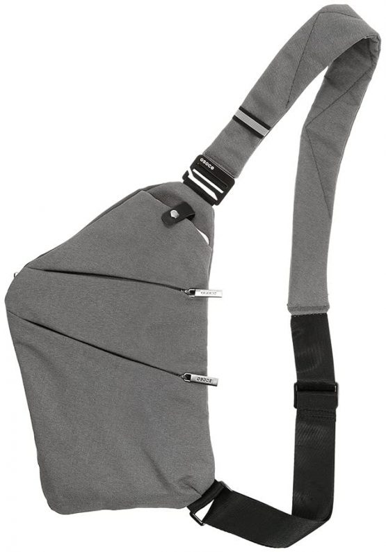 Lixada Sling Backpack Chest Bag Lightweight Outdoor Sport Travel Hiking Anti Theft Crossbody Shoulder Pack Bag Daypack for Men Women