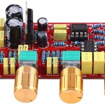 HiFi Preamp NE5532 Pre-Amplifier Volume Tone Control Board Kits AC 12V OP-AMP HiFi Amplifier (DIY Kits)