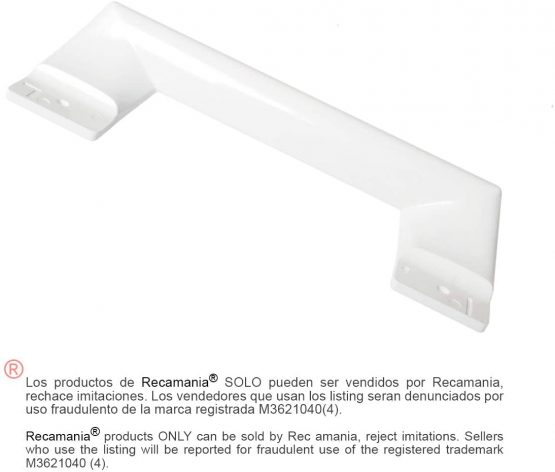 Recamania Door Handles Fridge and Freezer BALAY 490705 - Image 4