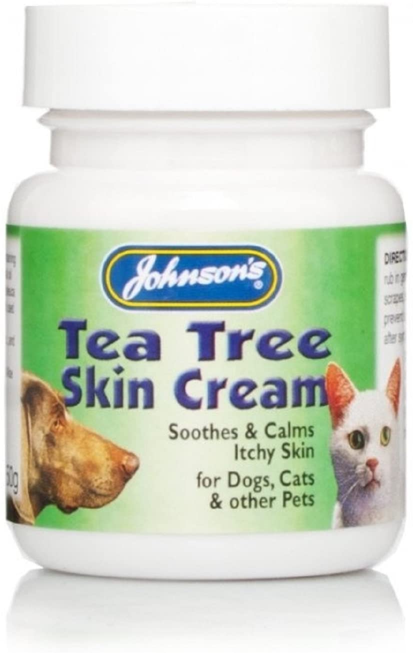 Johnsons Veterinary Products Tea Tree Skin Cream, Clear, 50 gm