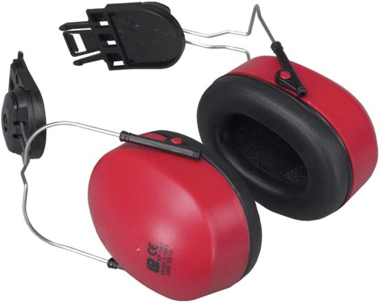 Portwest Clip-On Ear Protector, Colour: Red, PW42RER - Image 2