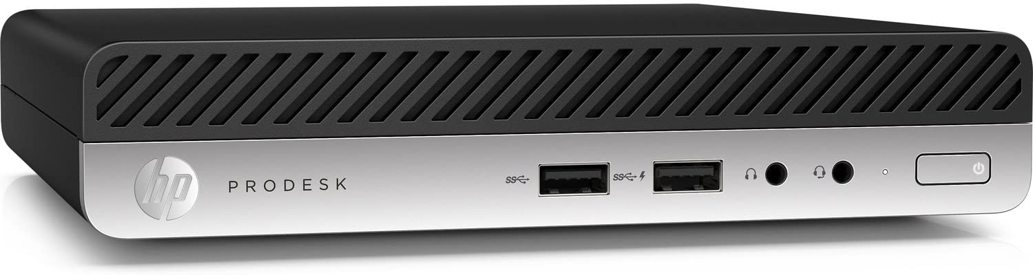 HP ProDesk Mini 400 G3 Desktop - (Black) (Intel Core i3-7100T, 4 GB RAM, 500 GB HDD, Windows 10 Pro)
