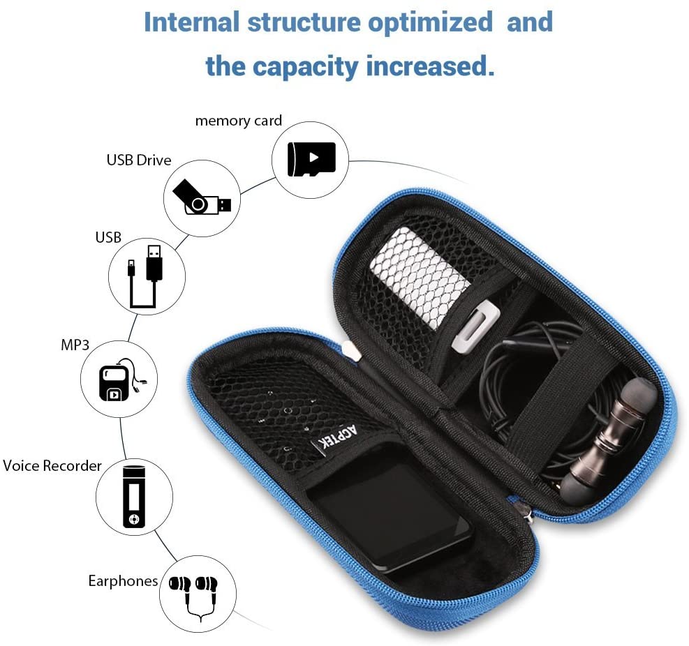 AGPTEK Rigid EVA Material Case for Digital Dictaphone and MP3 - Image 2