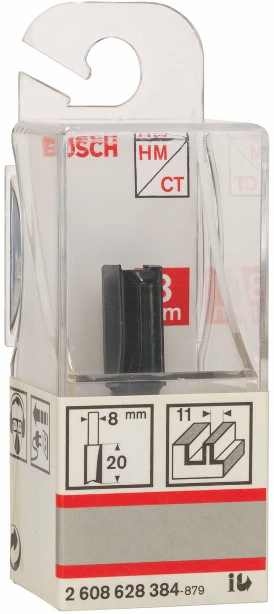 Bosch 2608628384 Groove Cutter, Silver/Red, 8 x 11 x 51 mm - Image 2
