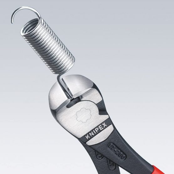 KNIPEX High Leverage End Cutting Nipper (140 mm) 67 01 140 - Image 2