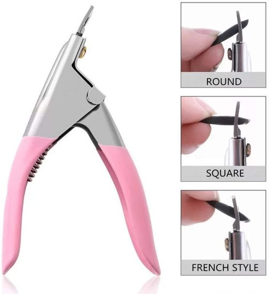 Nail Clipper Professional Acrylic Uv Gel False Nail Clipper Cutter Tips Nail Manicure Tool - Image 3