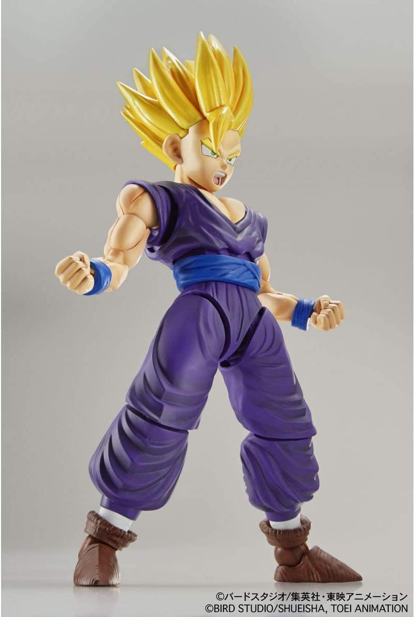Figure-Rise Standard Dragon Ball Z Super Saiyan Gohan 2 (New Version) Plastic Model Maquette Model Kit, No Colour - Image 3