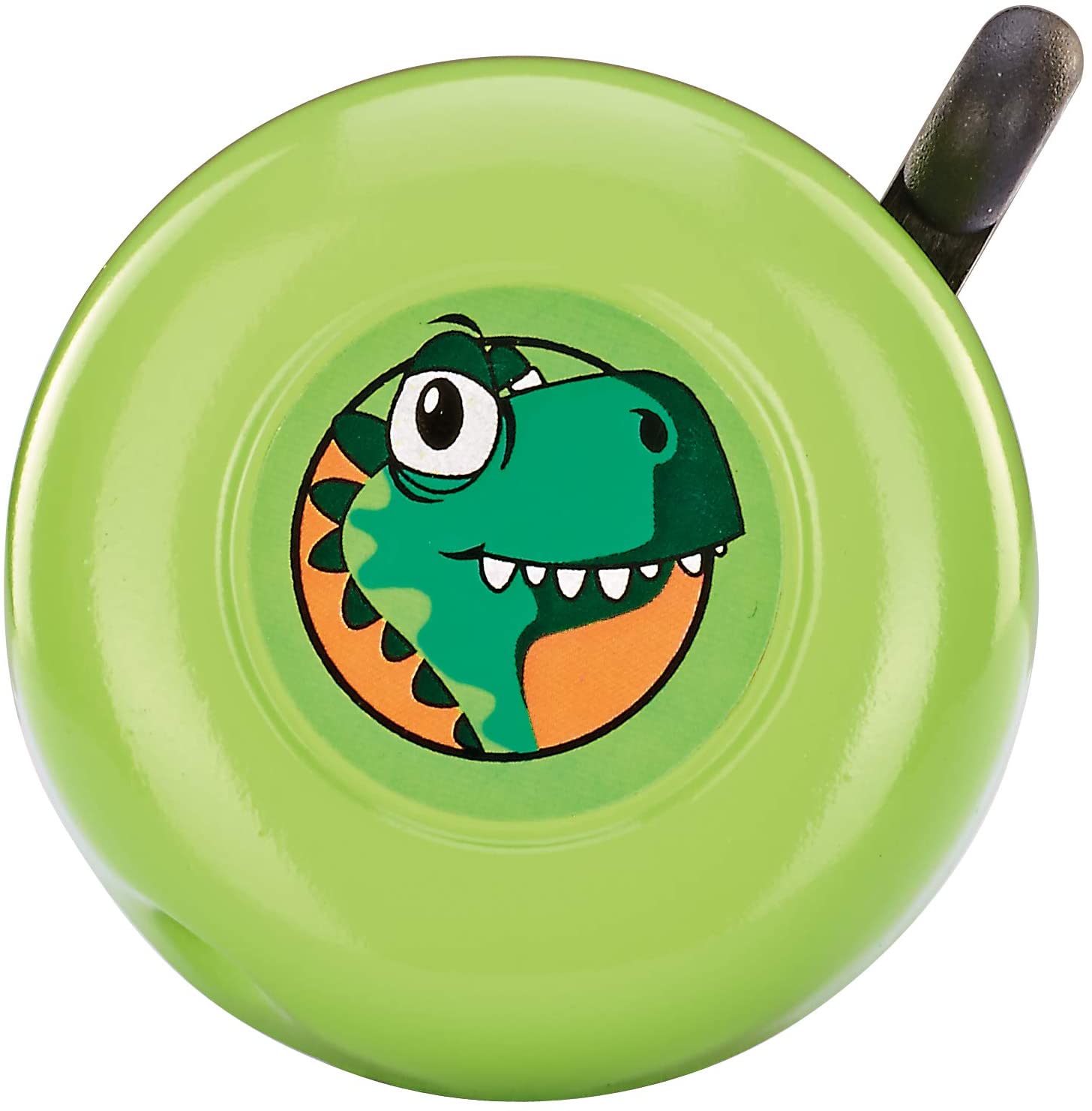 Prophete Unisex Youth Bicycle Bell Green with Dinosaur Motif One Size, standard size - Image 2