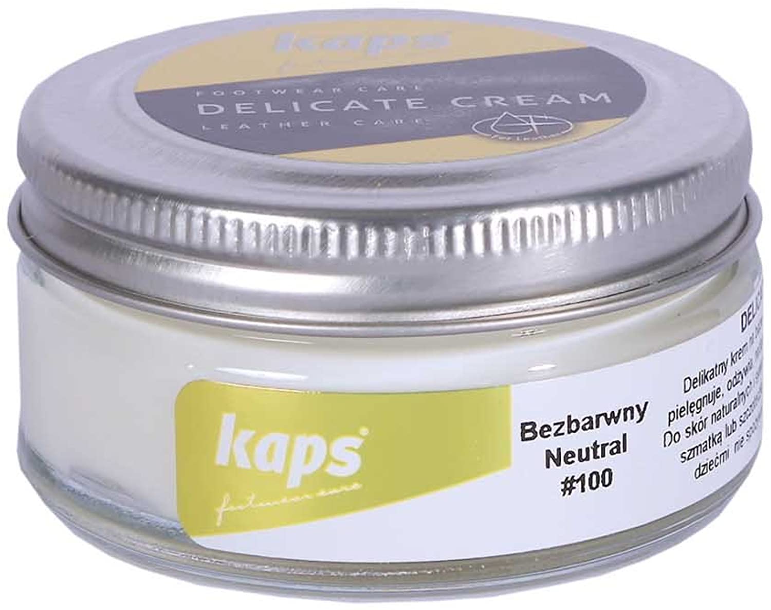 Shoe Care Cream, Intensive Leather Care and Nourishing, Kaps Delicate, 100 - Neutral / Transparent / Colourless, 50ml - 1.70 fl.oz - Image 4