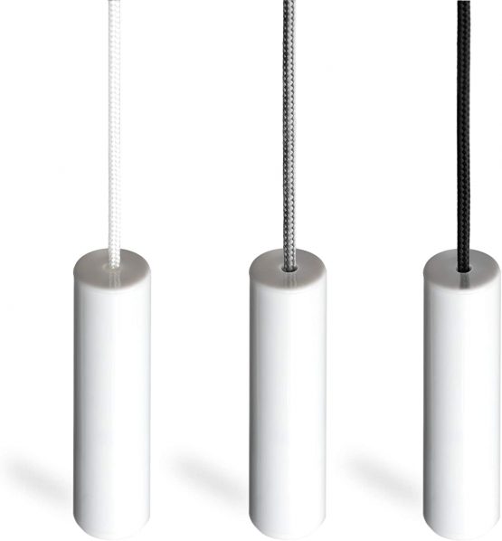 Ceiling Switch Pull Cord String, with Ice White Ergonomic Handle. Choice of Contrasting Bright and Fun Cords.… - Image 3