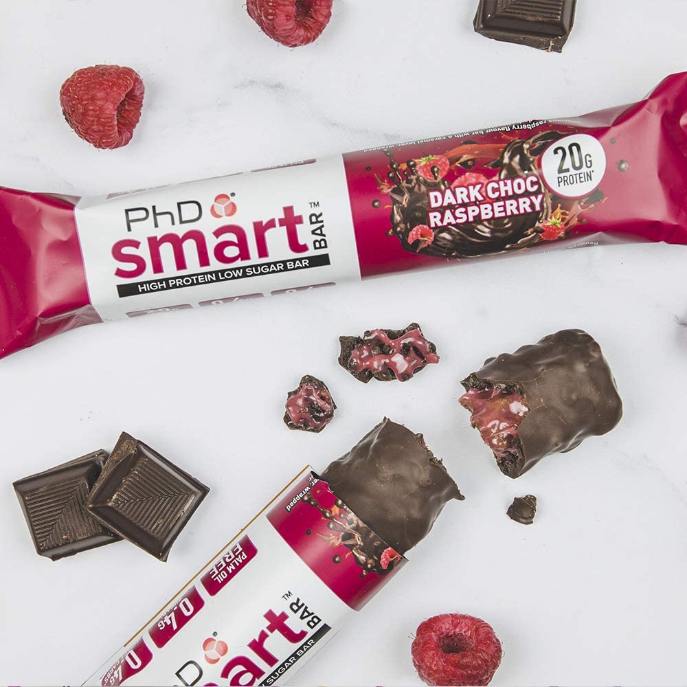 PhD Nutrition Smart Protein Bar Low Calorie, Nutritional Protein Bars/Protein Snacks, High Protein Low Sugar, Variety Pack - Image 3