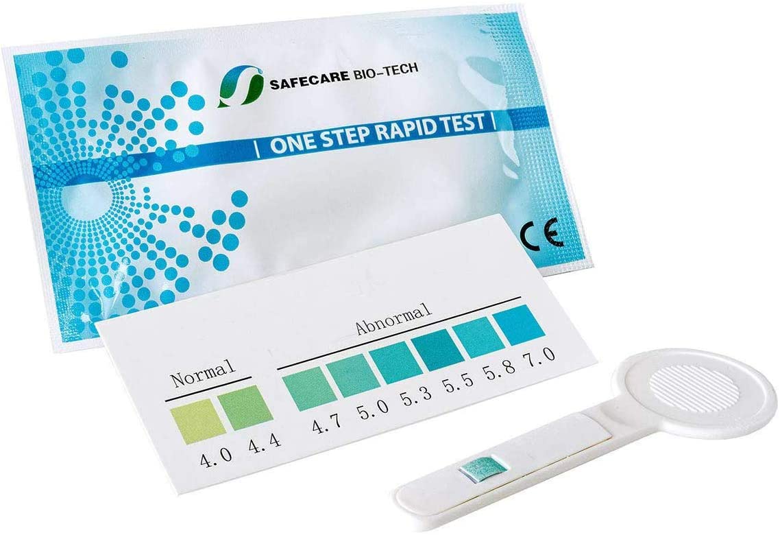 One Step Thrush & Bacterial Vaginosis (BV) pH Rapid Test Device 10 Kits Self Testing