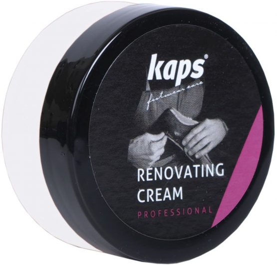 Renovating Repair Cream For Smooth Leather Shoes Bags Seats, Scratch And Scuff Cover, Kaps Renovating Cream, 10 Colours - Image 3