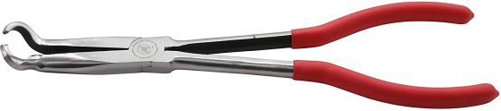 Kraftmann 413 | Long Nose Spark Plug Pliers | with ring Tip | 280 mm