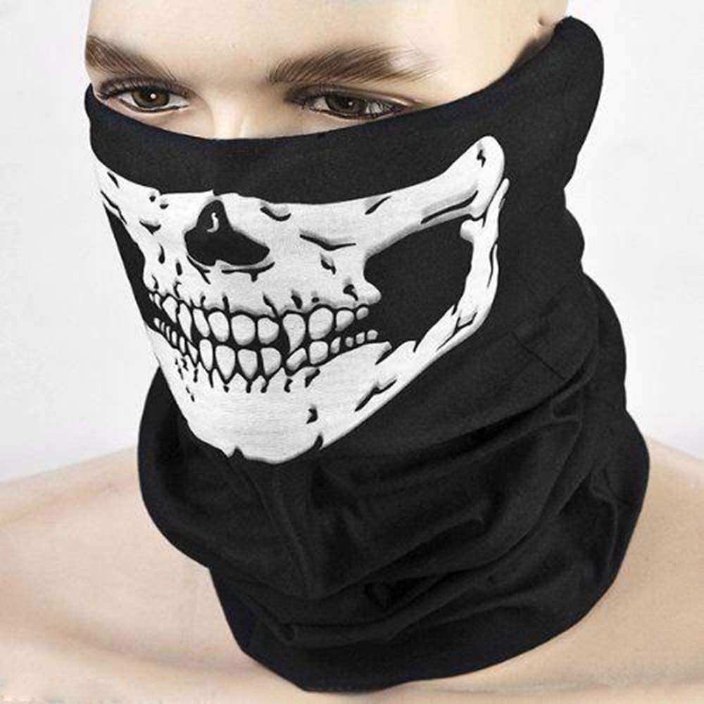 CBValleyol 3 Piece Multifunctional Motorcycle Face Mask,Breathable Seamless Tube Face Shield Ski Mask, Series 10 - Image 2