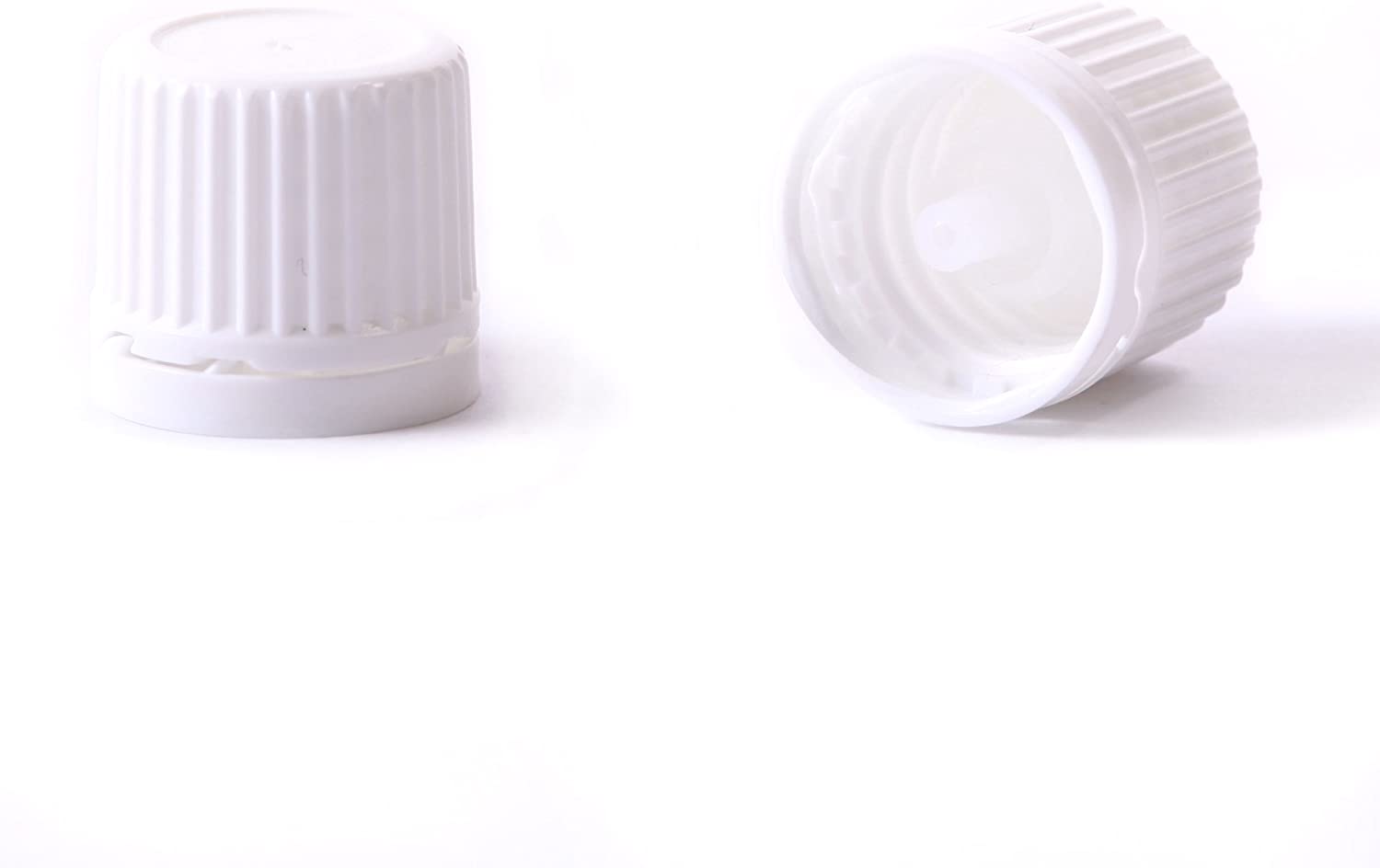 50ml Amber Glass Boston Round Bottle (with White Tamper Evident Cap & Dropper) (10) - Image 2
