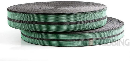 Pandoras Upholstery 10 m Elastic Webbing Chair Seat Settee Supplies, Green - Image 4