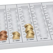 Wedo 160100837 Money Counting Tray 32.8 x 17.8 x 3.1 cm Light Grey