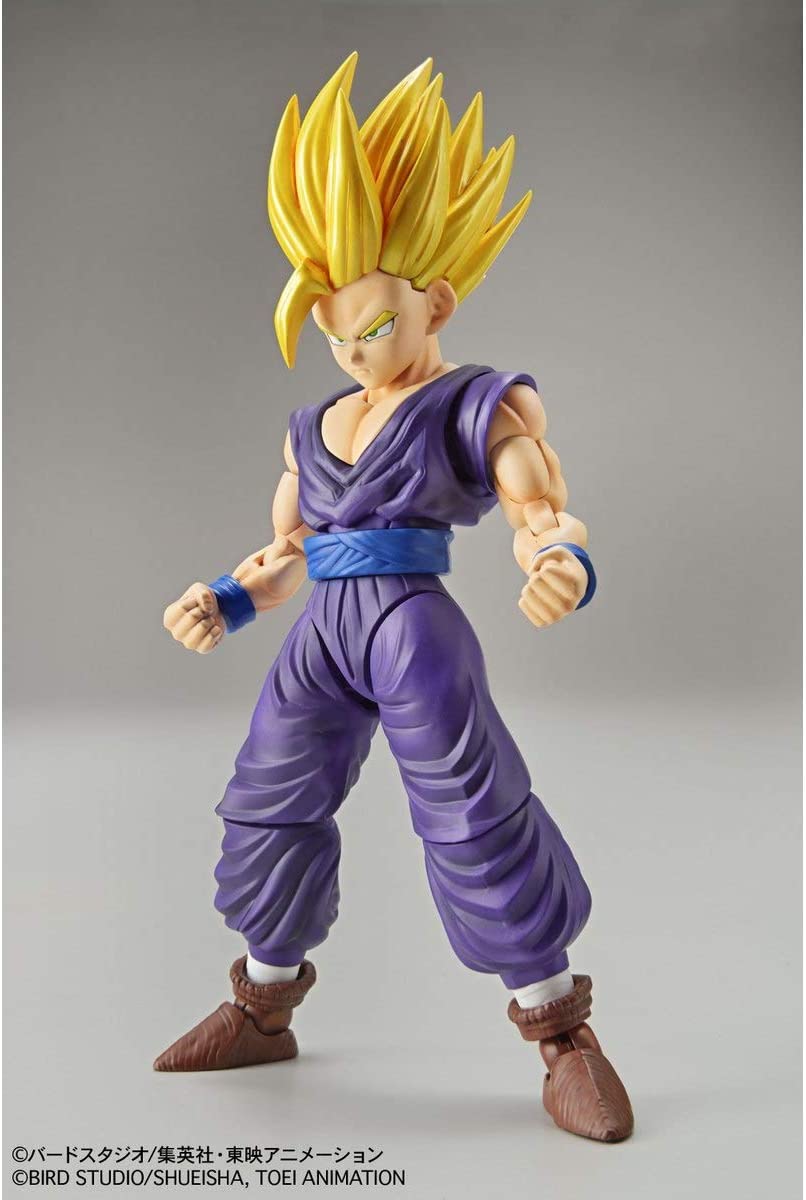 Figure-Rise Standard Dragon Ball Z Super Saiyan Gohan 2 (New Version) Plastic Model Maquette Model Kit, No Colour - Image 2