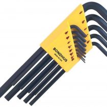 Bondhus 12137 HLX13L L-Wrench Set 0.050"-3/8", Black