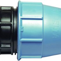 25 mm MDPE PE Water Pipe Stop END Plastic Compression Fitting