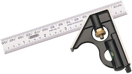 Draper 34702 Metric and Imperial Combination Square, 150mm