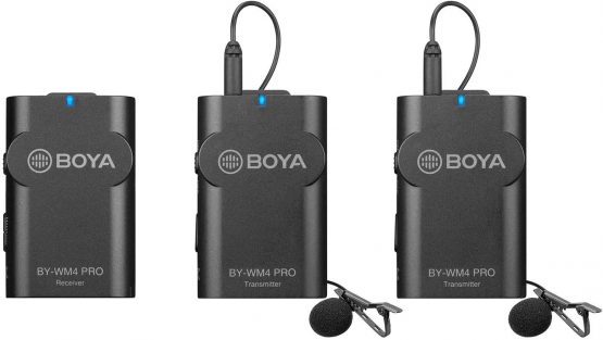 Boya 2.4 GHz Duo Lavalier microphone wireless BY-WM4 Pro-K1