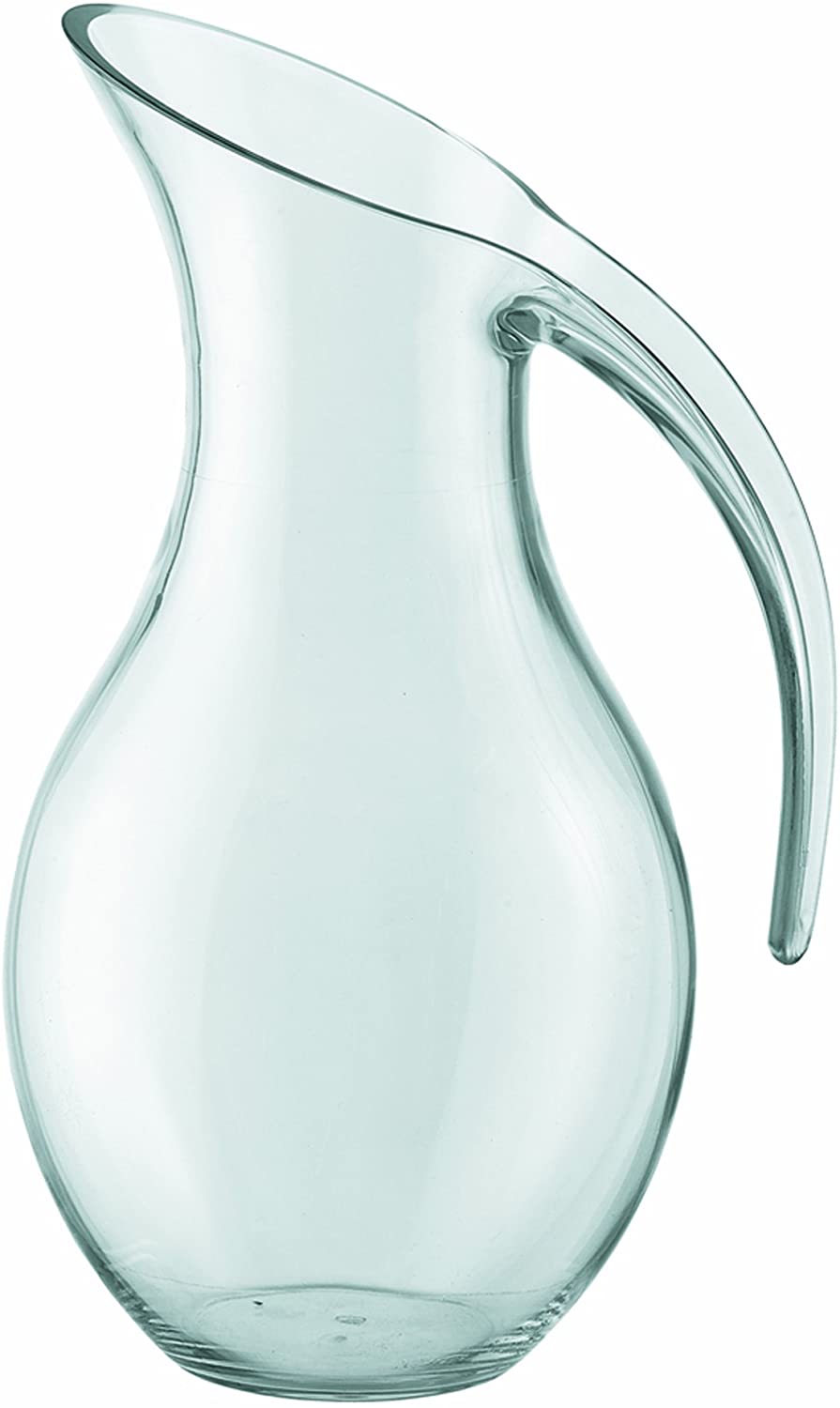 Guzzini - Happy Hour, Blown Jug - Transparent, 17 x 13,5 x h26,5 cm, 1.6 l