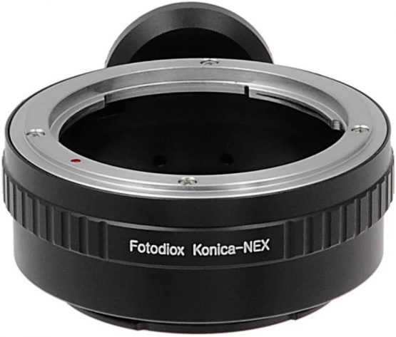 Fotodiox Lens Mount Adapter, Konica AR mount Lens to Sony Alpha Nex E-mount Camera Adapter, fit Sony NEX 3, Nex 5, NEX-VG10