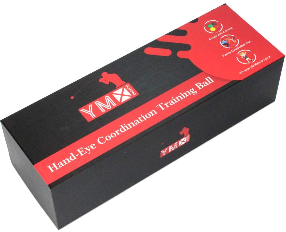 YMX BOXING Ultimate Training Ball Set, 4 Reaction Ball Plus 2 Adjustable Headband, Great for Reflex Timing, Accuracy - Image 3