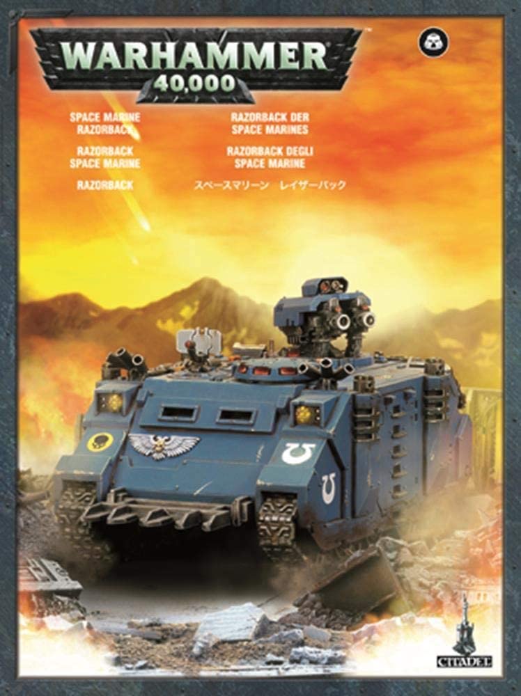 Space Marines Razorback, Warhammer 40,000, 40k, Games Workshop
