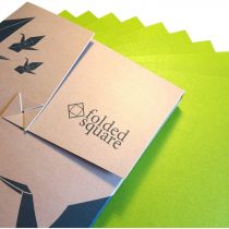 Light Green Origami Paper | 100 Sheets, 15cm Square