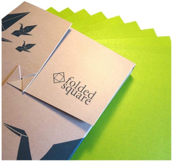 Light Green Origami Paper | 100 Sheets, 15cm Square