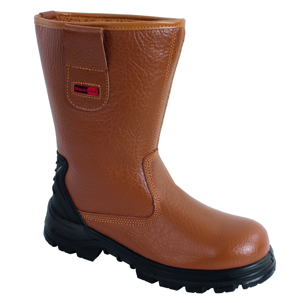 Blackrock SF01 Fur Lined Safety Rigger Boot (Tan) S1-P SRC, Size 8 ...