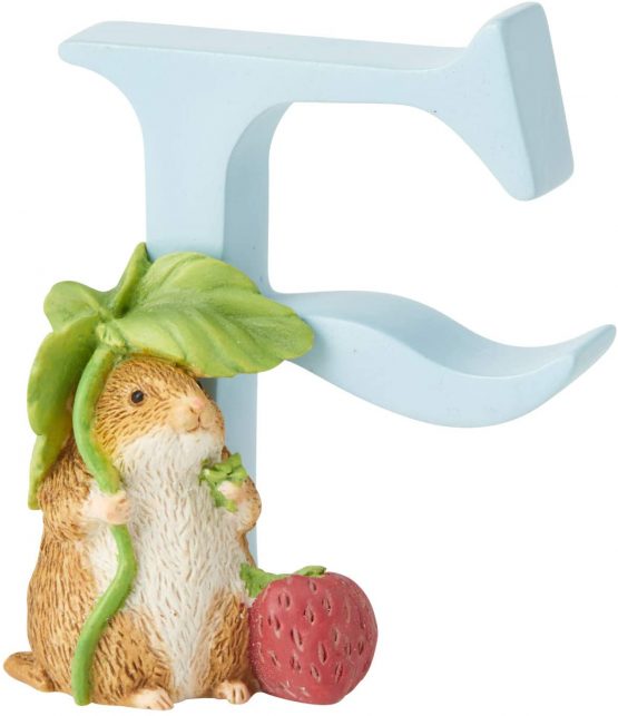 Beatrix Potter Alphabet Letter F Timmy Willie Figurine