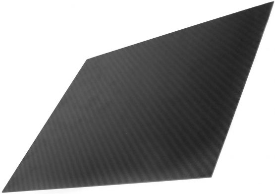 OTOTEC Black 3K Carbon Fiber Plate Plain Weave Panel Sheet 0.5mm Thickness Surface - Image 4