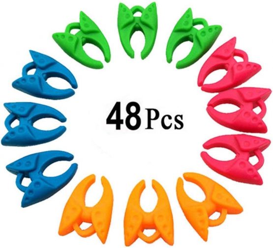 YEQIN Bobbin Holder/Clamps Thread Control Clamp Organizer Holder and No More Thread Getting Tangled (48 pcs)