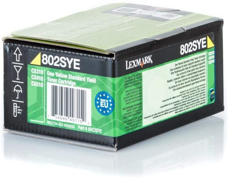 Corporate Toner Cartridge 802SYE Yellow 2K PGS F CX310 410