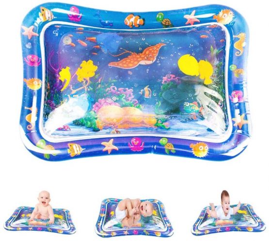 tummy time inflatable mat