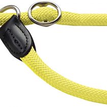 HUNTER Freestyle Training Collar with Stop Ring, Size 60/10, Neon Yellow