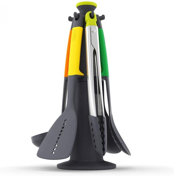 Joseph Joseph Elevate Carousel, 6-Piece Set with Tongs - Multi-Colour