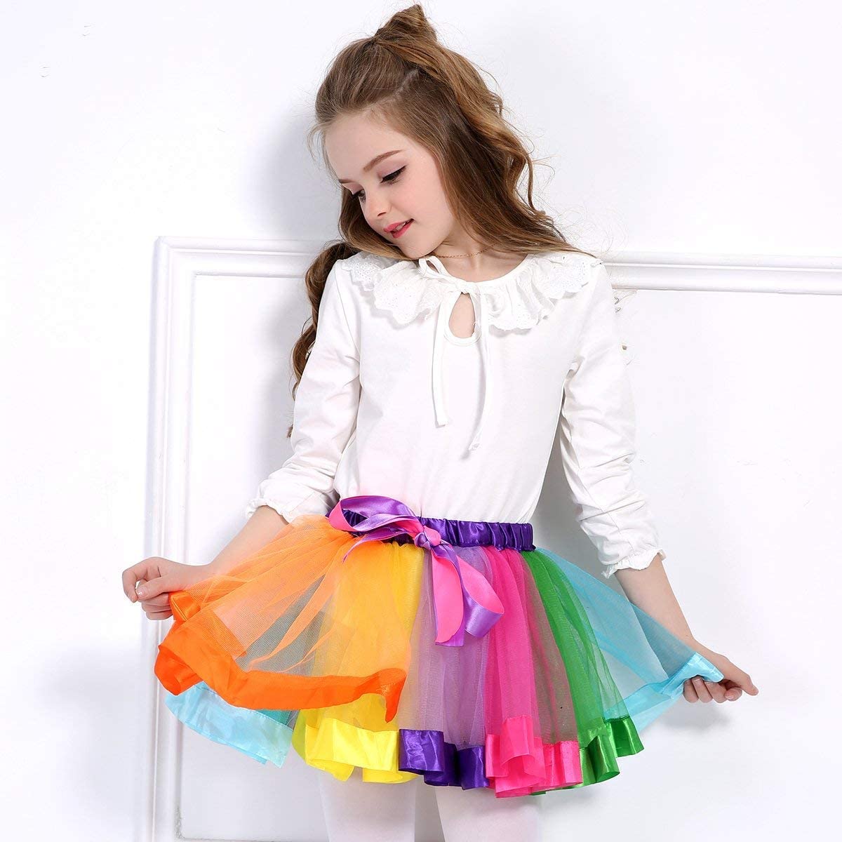 tutu ruffle skirt