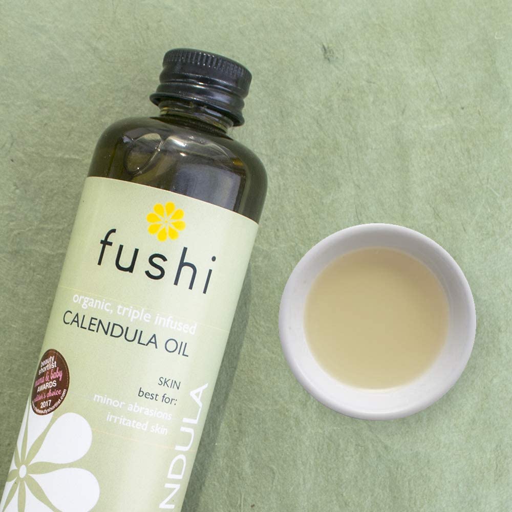 Fushi Organic Calendula Oil 100ml, 100 ml (Pack of 1) - Image 4