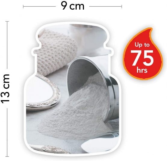 Yankee Candle Scented Candle, Baby Powder Medium Jar Candle - Image 3