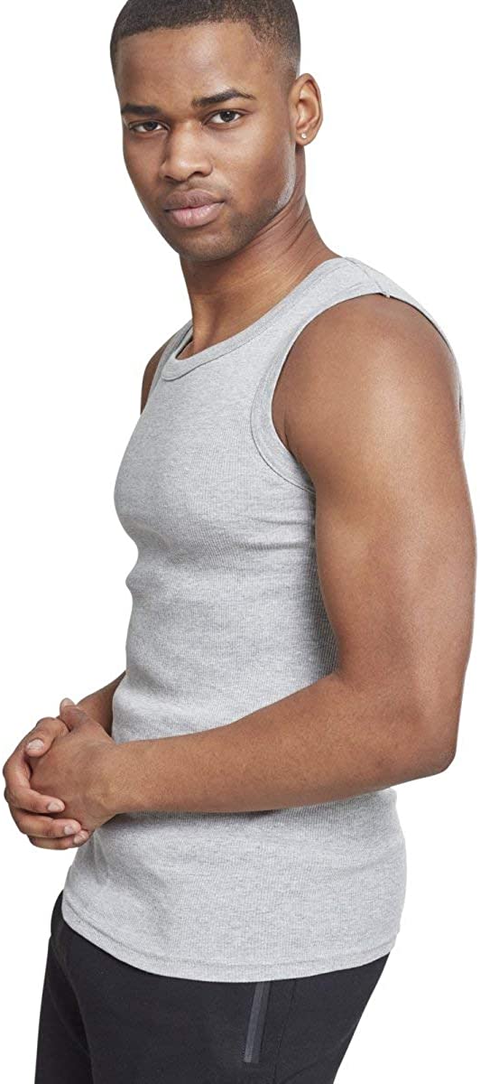 Urban Classics Mens Tb066-mens Tanktop Top, White, L EU, White (White) - Image 4
