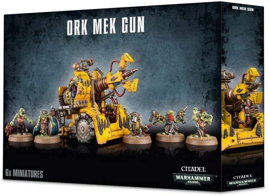 Games Workshop 99120103029 Ork Mek Gun Action Figure, Yellow, Small - Image 2